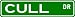 CULL Street Sign ~ Family Lastname Sign ~ Gameroom, Basement, Garage Sign
