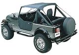 Bikini Top For Jeep ~ Wrangler ~ 1987-1991 ~ Black Crush ~