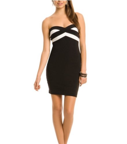 G by GUESS Jordan Contrast Band Dress, MULTIPLE COLORS
