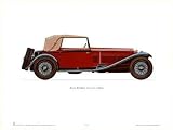 Alfa Romeo 1930: Anonymous Antique Cars 12.12 inches by 4.10 inches: Art Print Poster