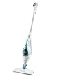 Black & Decker 2 in 1 Steam Mop, 1600 Watt, White/ Blue
