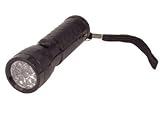 885 Black - 12 Led Bulbs Flashlight
