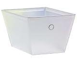 Storage Solutions 0538PFR6 Large 8-1/2-by-11-1/2-by-16-Inch Storage Bin, 6-Pack, Frost