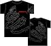 Metallica American Classic 80's Heavy Metal Rock Band Allover Snake Adult Black T-Shirt
