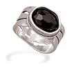 Faceted Black Onyx Ring