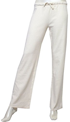 Womens Organic Cotton Pajama Yoga Pants GOTS Certified