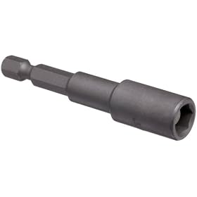 Wera Nut Setter Series 869/4 M Magnetic Bit, Nut Setter 5/16" x 60mm Blade