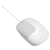 Sony SMU-C3 USB Desktop Mouse with adjustable cable, White