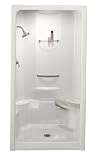 Kohler K-1687-0 White Sonata 1 Piece Shower Module K-1687