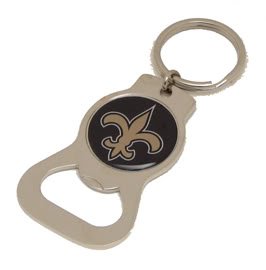 New Orleans Saints Bottle Opener Keychain