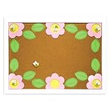 Melissa & Doug Decorative Blossom & Bee Cork Board
