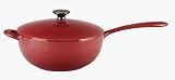 Mario Batali 4-Quart Risotto and Saucier Pan, Chianti