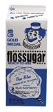 Gold Medal 3201 Boo-Blue (Raspberry) Cotton Candy Floss Sugar 1/2 Gallon Carton