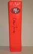 Keena Turner Autographed / Signed San Francisco 49ers Full Size Logo Football End Zone Pylon, Proof Photo