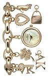 AK Anne Klein Charm Bracelet Mother-of-pearl Dial Women's watch #10/7604RGCH