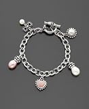 Fresh by Honora Children's Cultured Freshwater Pearl Charm Bracelet