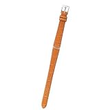 MILANZE ミランツェ レディースウォッチ皮革ベルト 型押クロコ(VH) オレンジ 14mm