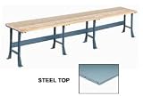 180 X 30 Extra-Long Bench - Steel Top
