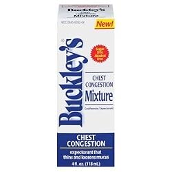 Chest Congestion Mixture by Buckley's - 4 Oz / Pack, 2 Packs
