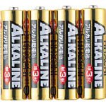 日立 アルカリ乾電池単3形4本入 LR6EW4P