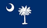 America's Flag Company SF3X5NOSC1 3-Foot by 5-Foot Nylon South Carolina State Flag with Canvas Header and Grommets