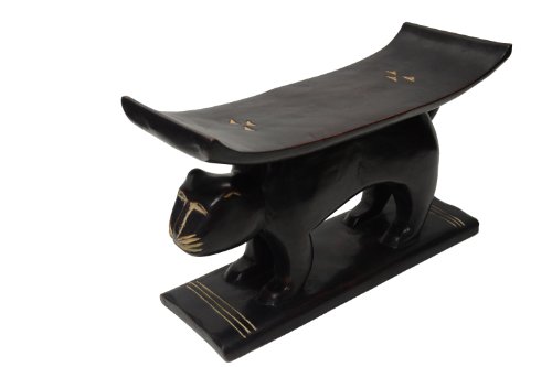 Ashanti Leopard Stool -Handmade in Ghana