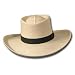 VENECIA GAMBLER Panama Straw Hat ULTRA WIDE BRIM Sun Protection
