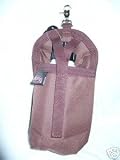 Weaver Saddle Water Bottle Horn Bag Canteen Trail Brown