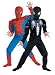 Spiderman Reversible Muscle Costume - 3/5 Years