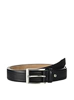 Ortiz & Reed Cinturón Piel Black Leather Belt (Negro)