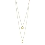 gorjana Modern Heart Double Strand Gold-Tone 2