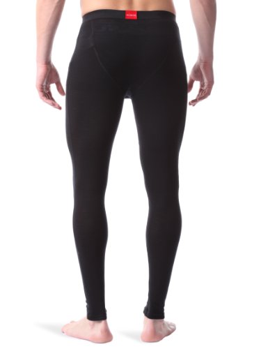 RedRam by Icebreaker Men's Leggings Thermal Underwear Top - Black, X-Large