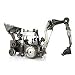 NOVICA Auto part statuette, 'Rustic Backhoe Loader'