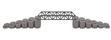 Lemax Christmas Village Train Railroad Trestle with Pillars 44-Piece Set #94395