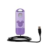 Classic Straight USB Cable for the Disney Mix Stick with Power Hot Sync and Charge capabilities - Gomadic Brand w/ TipExchange Technology