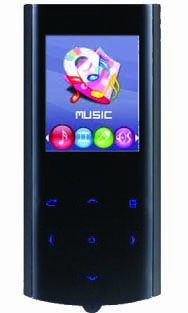 Sylvania SMPK4065 4GB MP3 Screen Black
