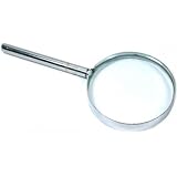 Magnifying Glass Stamp Coin Jewelers Magnifier Loupe 5X