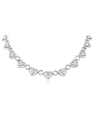 Diamond & 18k White Gold Necklace