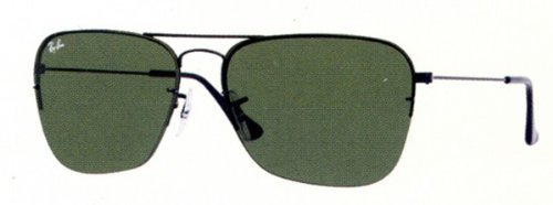 Ray-Ban Caravan Flip Out Schwarz