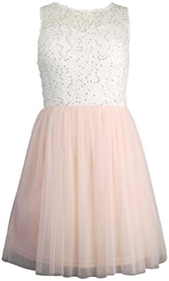 THE GLAM JUNIOR SEQUINS LACE - BODICE PARTY DRESS (7)