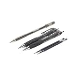 Pentech LX Retractable Gel Black with Bonus Stick Gel 2ct (69004)