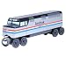 Whittle Shortline RR - Amtrak's F-40 Superliner Passenger Train Set