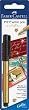 Faber-Castell Black Extra-Superfine Nib - on card