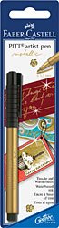 Faber-Castell Black Extra-Superfine Nib - on card