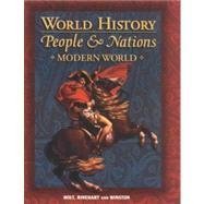 World History: People and Nations Modern World (January 1, 2000) Hardcover
