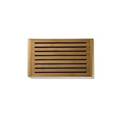 Bambu 14 inch L by 8-1/2 inch W by 1-1/4 inch H Gaby Crumb Board, Golden Brown