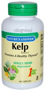 Kelp, Thallus, 100 Capsules by Nature's Answer