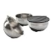 Jamie Oliver JB3100 Tilt and Mix Stainless-Steel Mixing Bowls, Set of 3