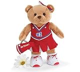 Adorable Cheerleader Teddy Bear With Megaphone