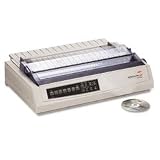 Microline 391 24 Pin Dot Matrix Turbo Printer, 136 Columns (OKI62412001)